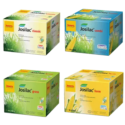 JOSILAC boxes classic, combi, grass and ferm